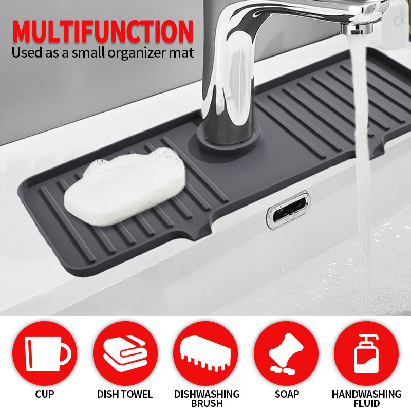 Quick Drying Sink Mat – No More Water Mess