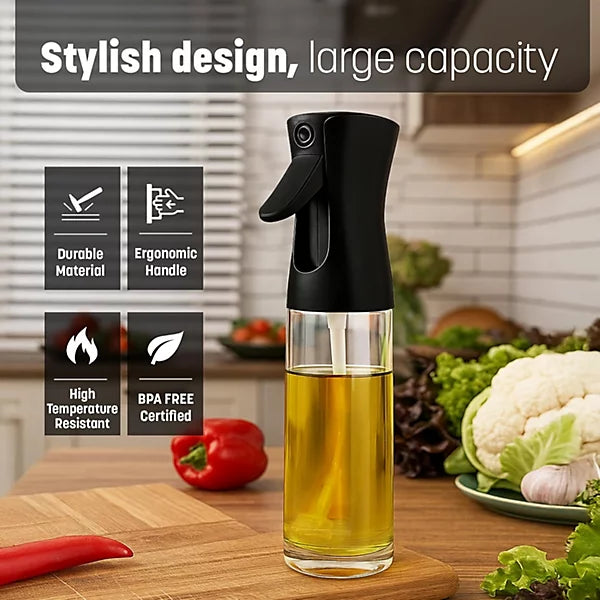 Oil Spray Bottle – Healthy & Mess-Free Cooking  220ml